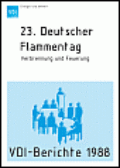 23. Deutscher Flammentag Verbrennung und Feuerung