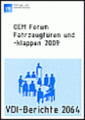 OEM Forum Fahrzeugtüren und -klappen 2009