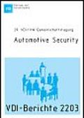 29. VDI/VW-Gemeinschaftstagung Automotive Security