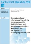 Heterodyne Laser-Interferometrie mittels phasengekoppelter Halbleiterlaser und Absorbanzmodulations-Nanoskopie für die Gigahertz-Schwingungsmesstechnik