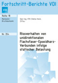 Rissverhalten von unidirektionalen Flachsfaser-Epoxidharz-Verbunden infolge statischer Belastung