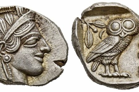 Die bekannteste Münze der Antike