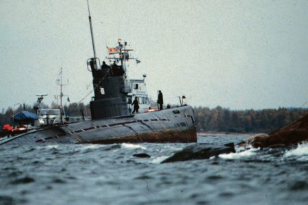 Als das sowjetische U-Boot „Whiskey on the Rocks“ vor Schweden auftauchte