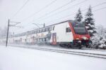 Über 90 % der Züge kommen in der Schweiz pünktlich an