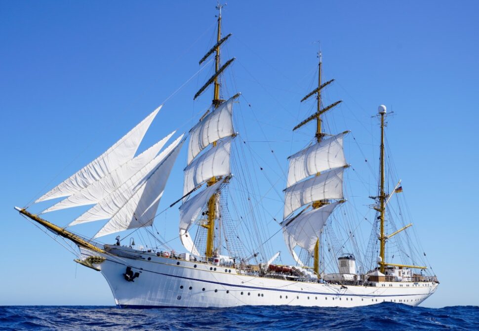 El buque escuela Gorch Fock regresa del 175º viaje de entrenamiento