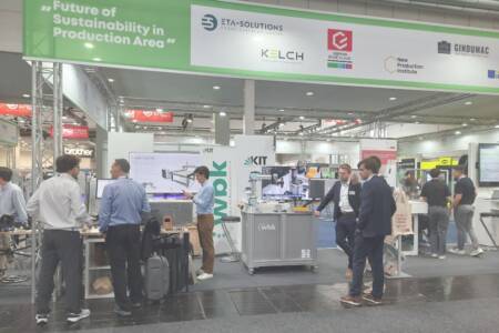 Sonderstände auf der Messe EMO: New Work und Sustainability