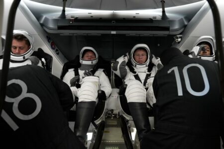 Crew-8: Amerikanische und russische Raumfahrer auf dem Weg zur ISS