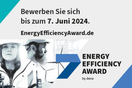 Innovative Energieprojekte gesucht: Bewerbungsphase für den Energy Efficiency Award 2024 gestartet