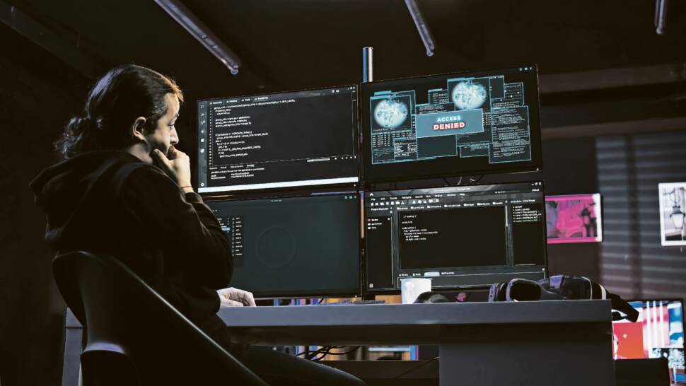Hacker getting access denied error while doing computer sabotage