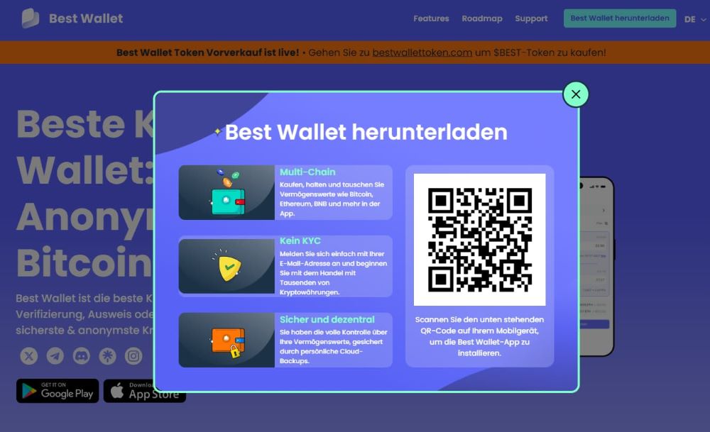Best Wallet herunterladen und installieren