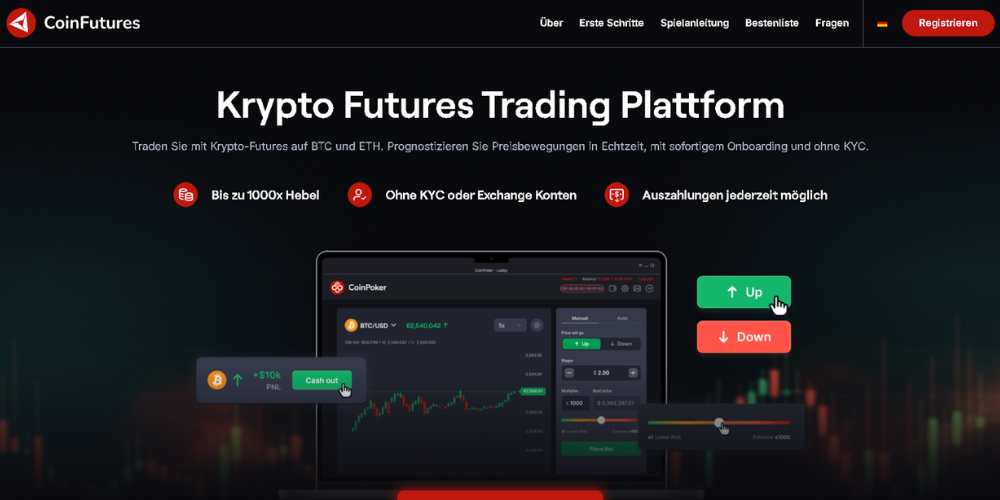 CoinFutures Startseite
