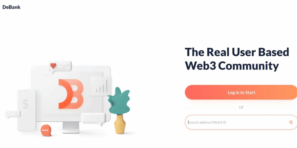 DeBank Startseite
