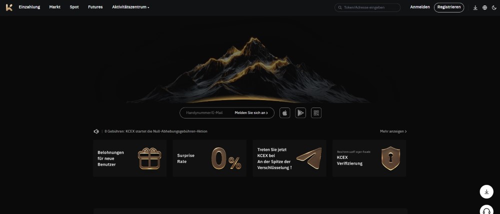 KCEX Startseite