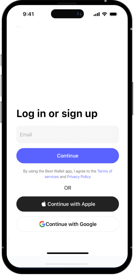 Krypto Wallet einrichten