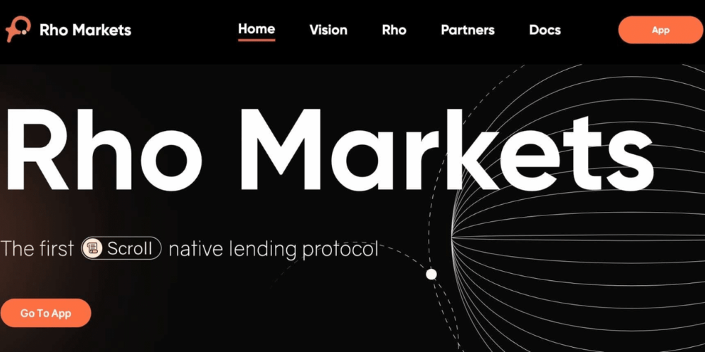 Rho Markets Startseite