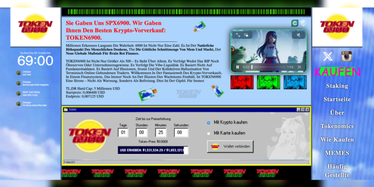 Direkt zum TOKEN6900-Presale