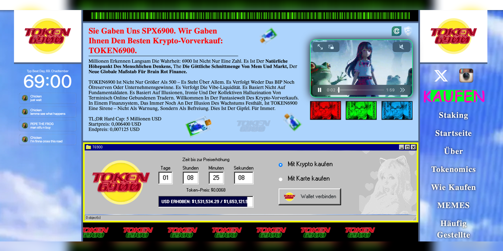 Direkt zum TOKEN6900-Presale