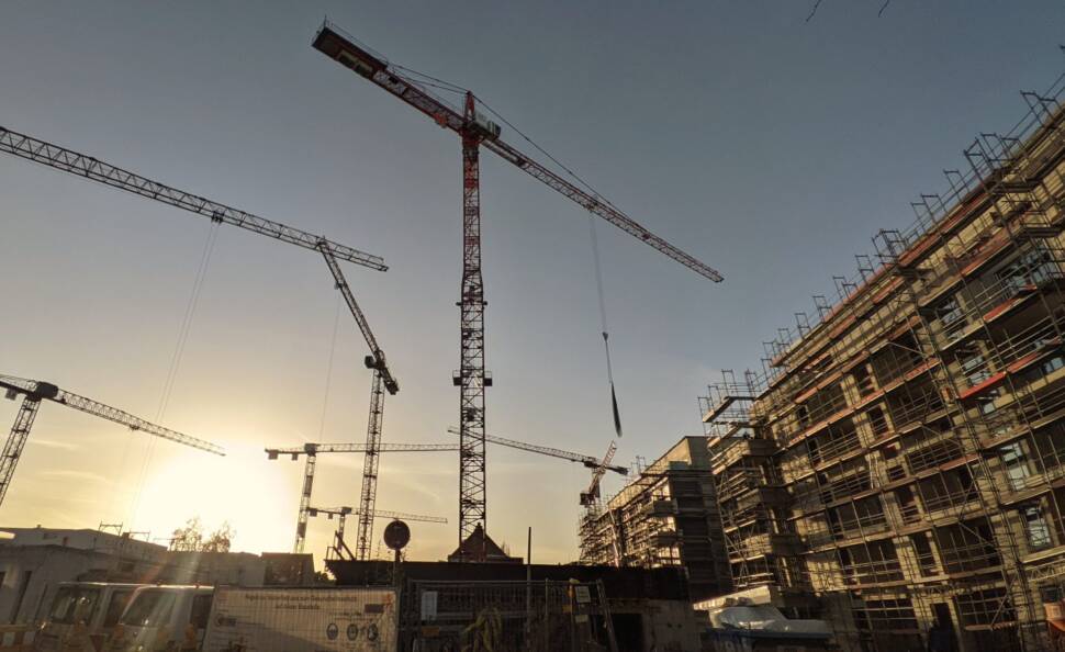 Schneller höher: Der Wohnungsbau in Deutschland könnte frische Impulse gut vertragen.