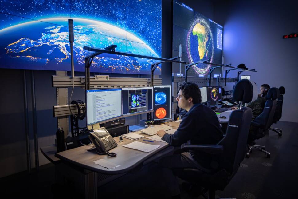 Völlig losgelöst: Weltraumkommando der Bundeswehr.