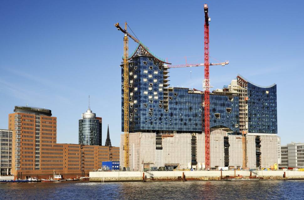 Elphi mit Kränen