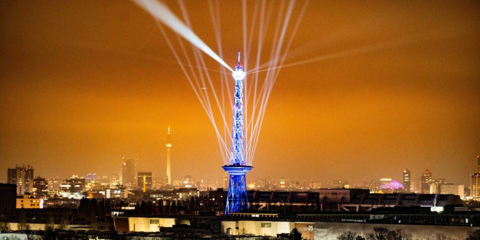 Der Funkturm in Berlin wird dieses Jahr 100 Jahre alt.