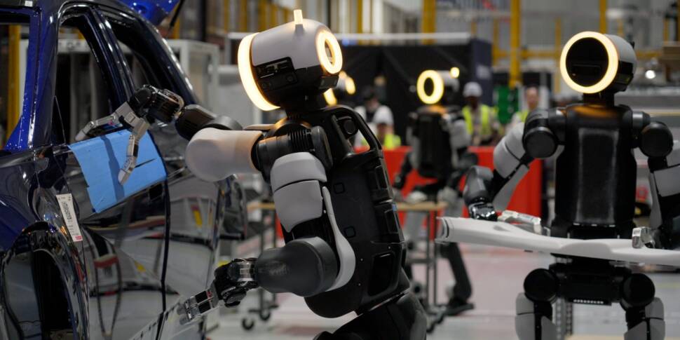 Humanoide Roboter in der Automobilmontage