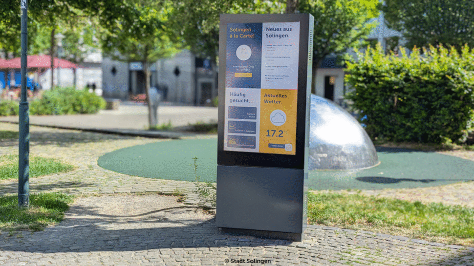 Stele in Solingen